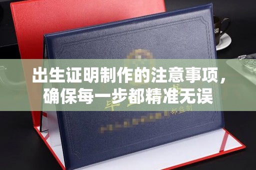 凯里出生证明制作的注意事项，确保每一步都精准无误